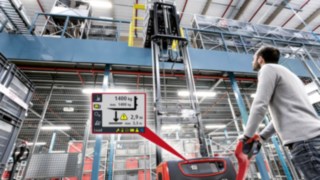 Dzięki systemowi Linde Load Management Advanced firmy Linde Material Handling obsługa ładunków za pomocą wózka podnośnikowego jest znacznie łatwiejsza i bezpieczniejsza.